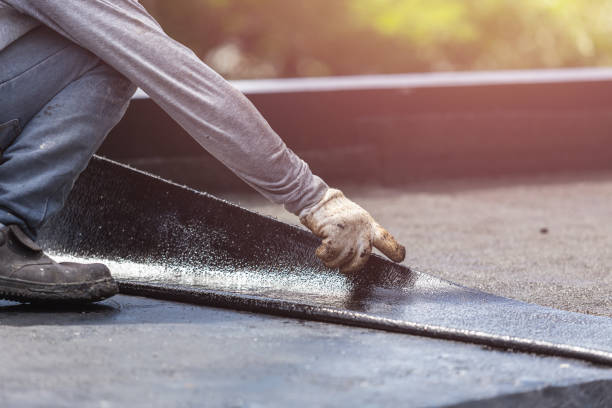 Professional Waterproofing technician working in Wenonah, NJ